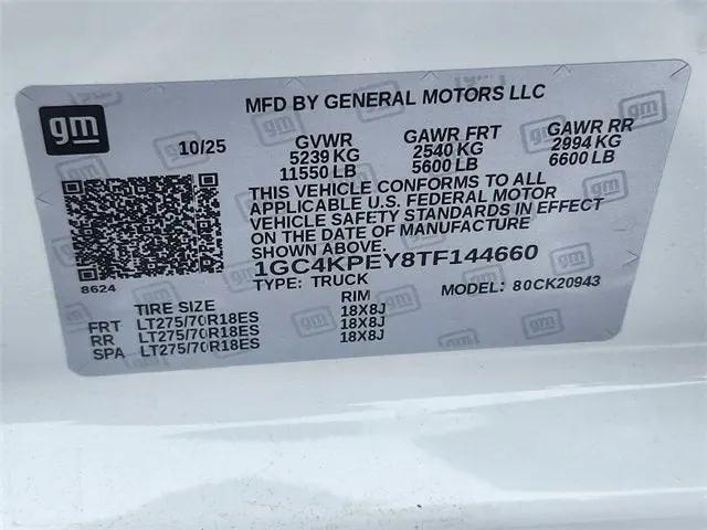 2026 Chevrolet Silverado 2500HD Crew Cab, Long Bed, LTZ, 4WD