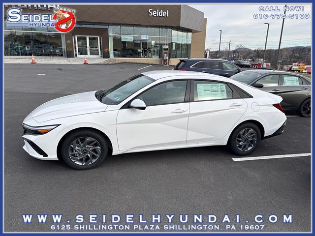 2026 Hyundai Elantra Hybrid Blue