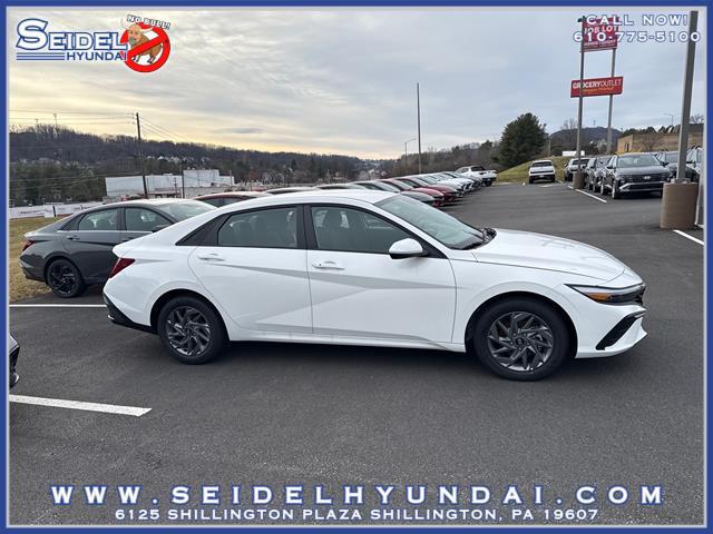 2026 Hyundai Elantra Hybrid Blue