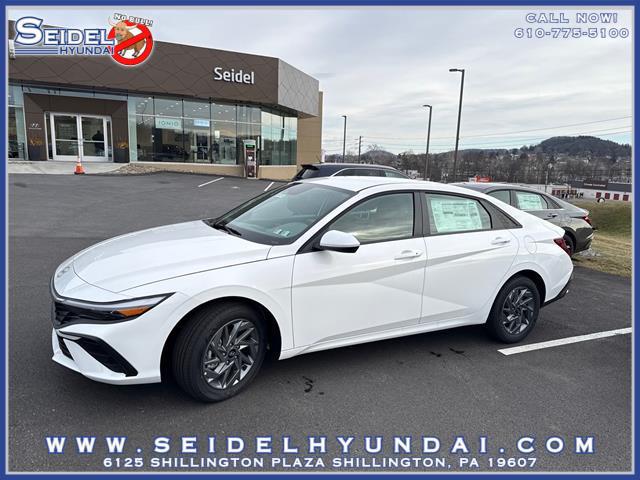 2026 Hyundai Elantra Hybrid Blue