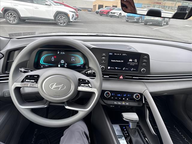 2026 Hyundai Elantra Hybrid Blue