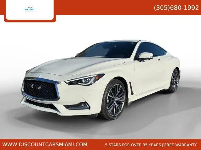 2021 INFINITI Q60 LUXE AWD for sale in Miami, FL
