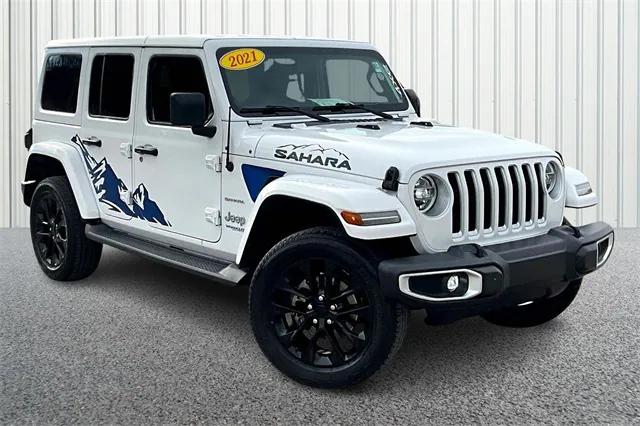 2021 Jeep Wrangler 4xe Unlimited Sahara 4x4 2021 Jeep Wrangler 4xe Unlimited Sahara 4x4