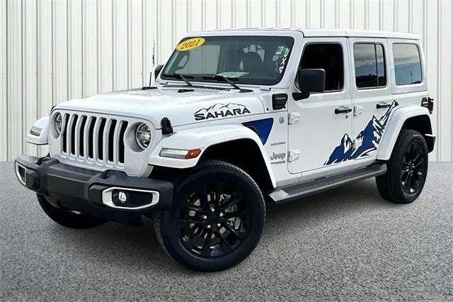 2021 Jeep Wrangler 4xe Unlimited Sahara 4x4 2021 Jeep Wrangler 4xe Unlimited Sahara 4x4