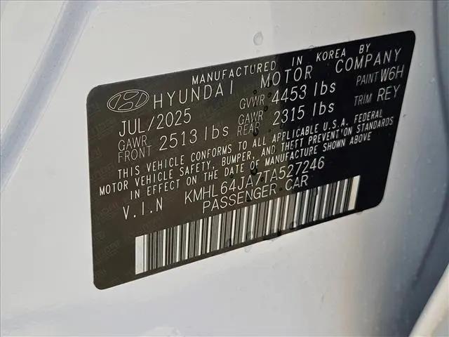 2026 Hyundai Sonata SEL Sport
