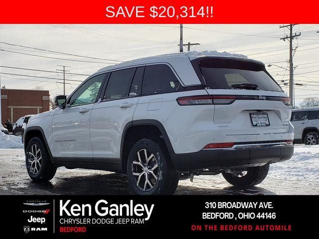 2025 Jeep Grand Cherokee GRAND CHEROKEE LIMITED 4X4