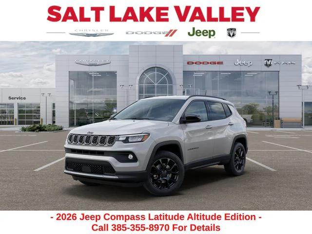 2026 Jeep Compass COMPASS LATITUDE ALTITUDE 4X4 2026 Jeep Compass COMPASS LATITUDE ALTITUDE 4X4