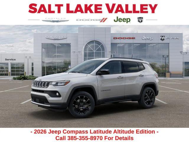 2026 Jeep Compass COMPASS LATITUDE ALTITUDE 4X4 2026 Jeep Compass COMPASS LATITUDE ALTITUDE 4X4