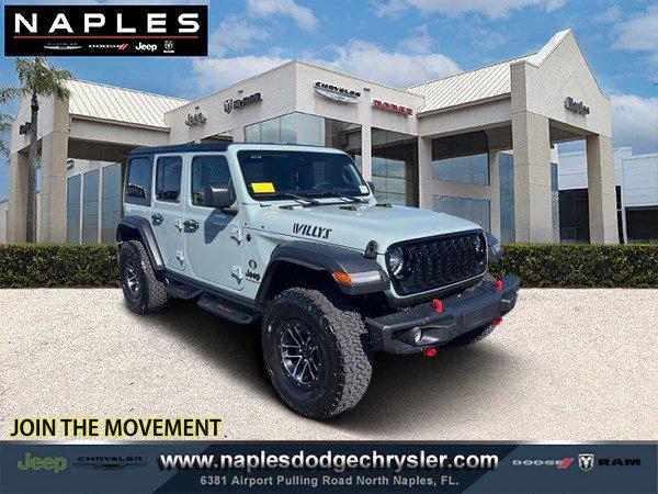 2024 Jeep Wrangler 4-Door Willys 4x4 2024 Jeep Wrangler 4-Door Willys 4x4