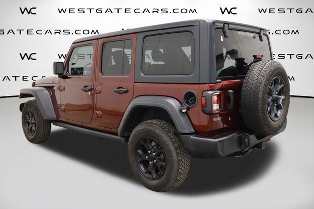 2021 Jeep Wrangler Unlimited Willys Sport 4x4 2021 Jeep Wrangler Unlimited Willys Sport 4x4