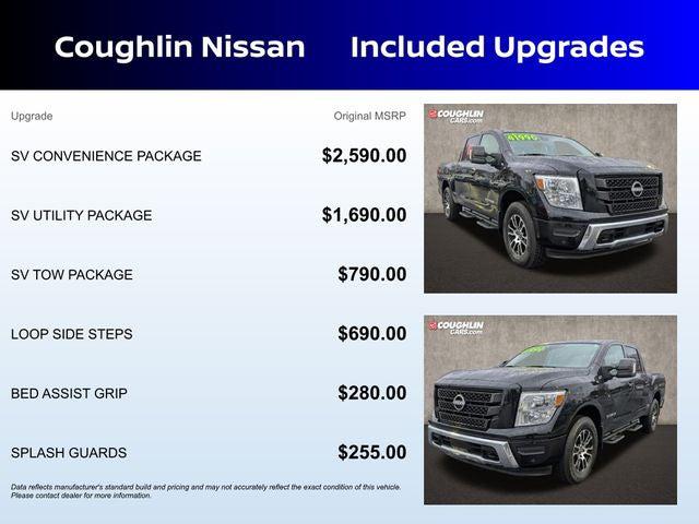 2024 Nissan TITAN Crew Cab SV 4x4