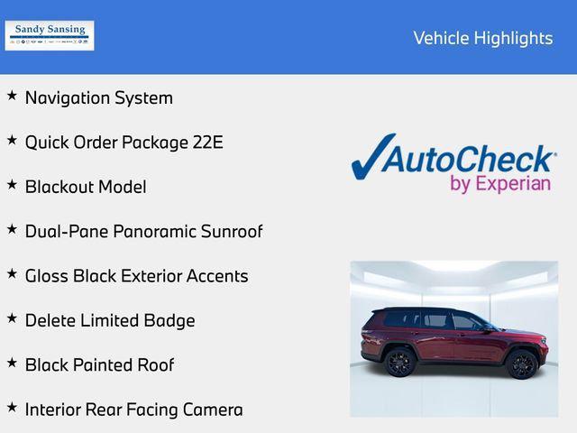 2025 Jeep Grand Cherokee L Limited 4x4