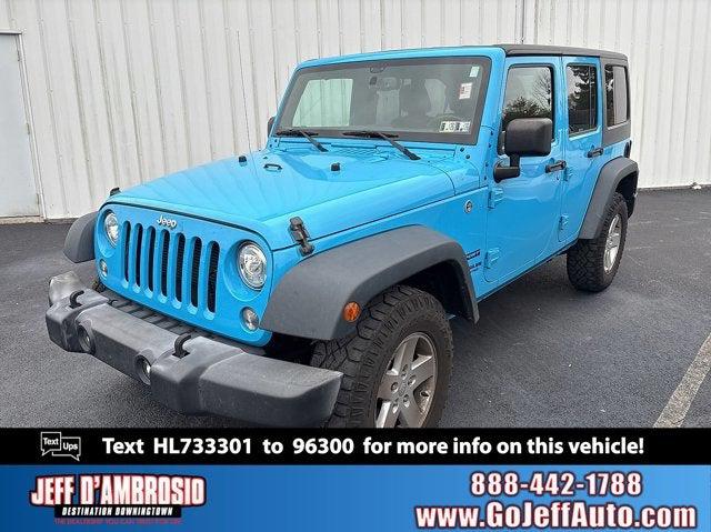 2017 Jeep Wrangler Unlimited Sport 4x4