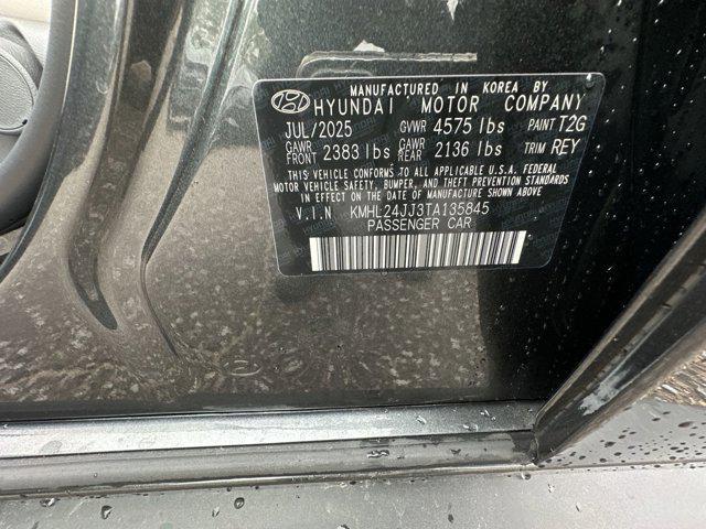 2026 Hyundai Sonata Hybrid Blue
