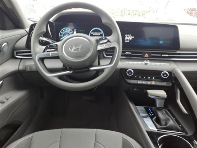 2024 Hyundai Elantra Hybrid Blue