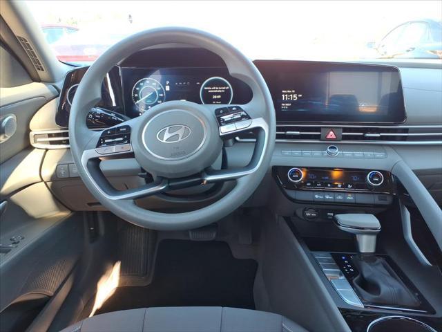 2024 Hyundai Elantra Hybrid Blue