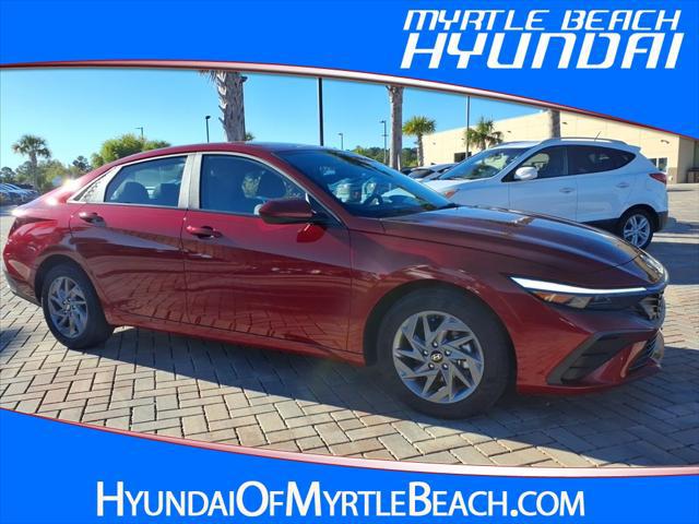 2024 Hyundai Elantra Hybrid Blue for sale in MYRTLE BEACH, SC