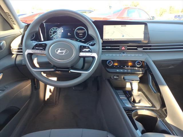 2024 Hyundai Elantra Hybrid Blue