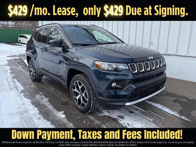 2026 Jeep Compass COMPASS LIMITED 4X4