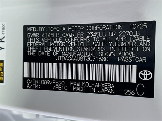 2026 Toyota Prius LE