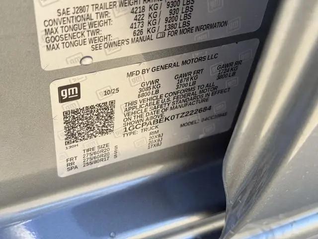 2026 Chevrolet Silverado 1500 2WD Crew Cab Short Bed Custom