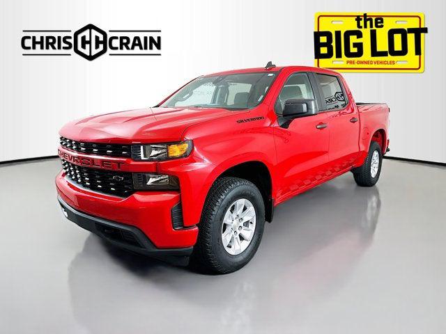 2021 Chevrolet Silverado 1500 4WD Crew Cab Short Bed Custom 2021 Chevrolet Silverado 1500 4WD Crew Cab Short Bed Custom