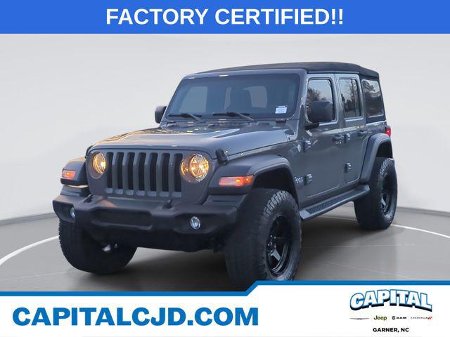 2020 Jeep Wrangler Unlimited Sport S 4X4 2020 Jeep Wrangler Unlimited Sport S 4X4