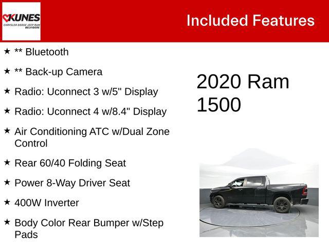 2020 RAM 1500 Big Horn Crew Cab 4x4 57 Box 2020 RAM 1500 Big Horn Crew Cab 4x4 57 Box