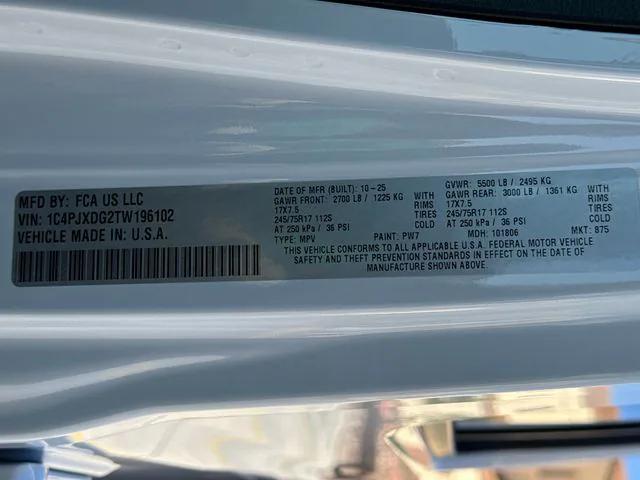 2026 Jeep Wrangler Sport S