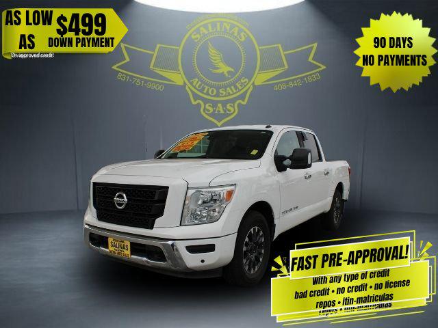 2020 Nissan Titan Crew Cab SV 4x4 for sale in Gilroy, CA