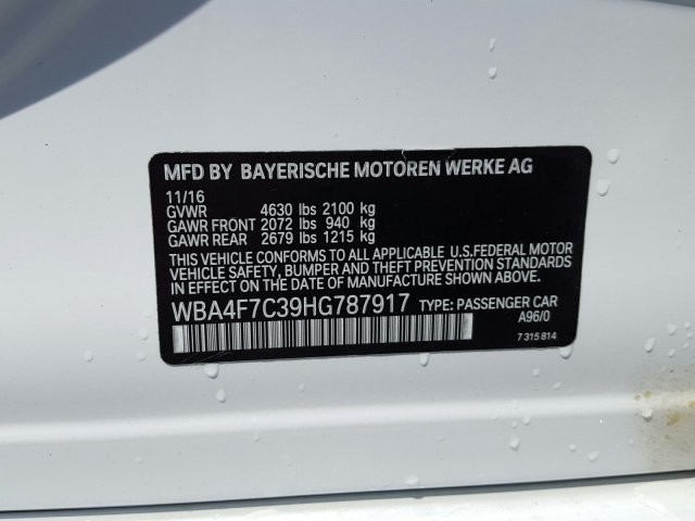 2017 BMW 4 Series 430i
