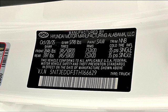 2026 Hyundai Santa Cruz Limited