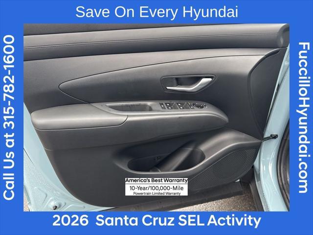 2026 Hyundai Santa Cruz SEL Activity
