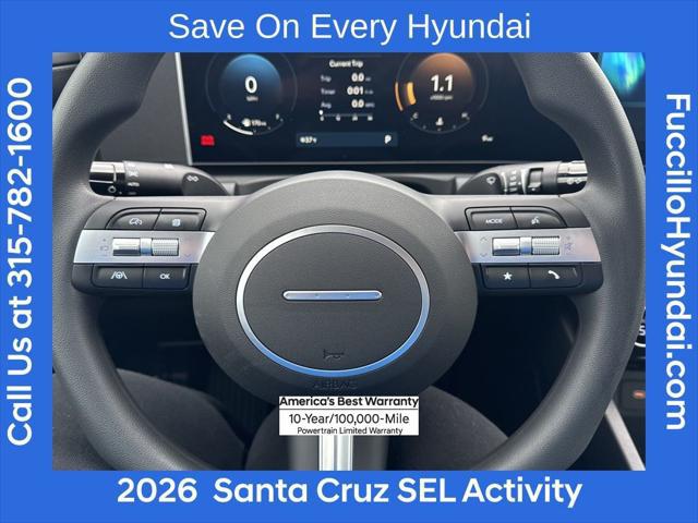 2026 Hyundai Santa Cruz SEL Activity