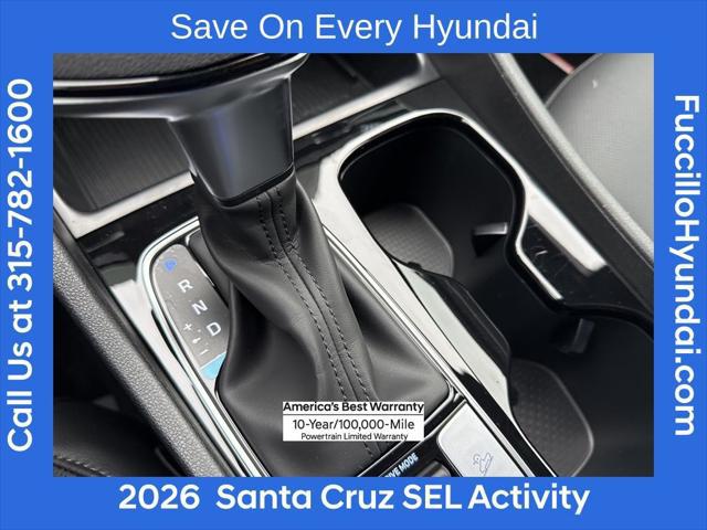 2026 Hyundai Santa Cruz SEL Activity