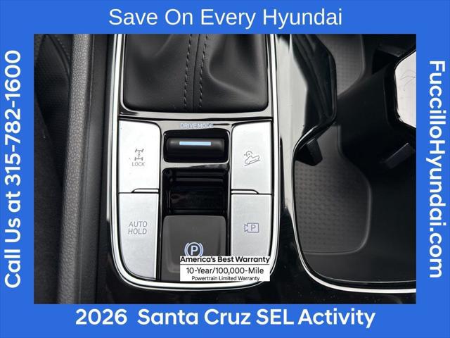 2026 Hyundai Santa Cruz SEL Activity