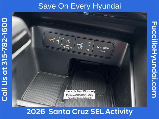 2026 Hyundai Santa Cruz SEL Activity