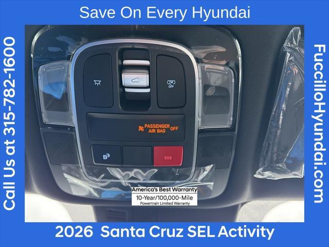 2026 Hyundai Santa Cruz SEL Activity