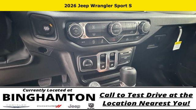 2026 Jeep Wrangler 2-Door Sport S 4x4