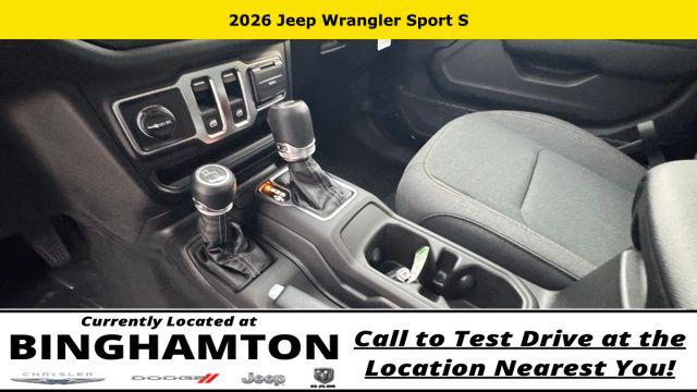 2026 Jeep Wrangler 2-Door Sport S 4x4