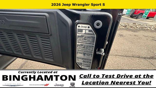 2026 Jeep Wrangler 2-Door Sport S 4x4