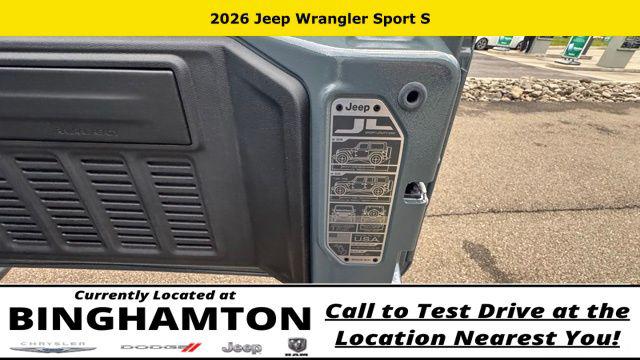 2026 Jeep Wrangler 2-Door Sport S 4x4
