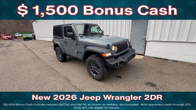 2026 Jeep Wrangler 2-Door Sport S 4x4 for sale in Binghamton, NY