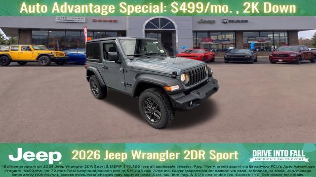 2026 Jeep Wrangler 2-Door Sport S 4x4 for sale in Binghamton, NY