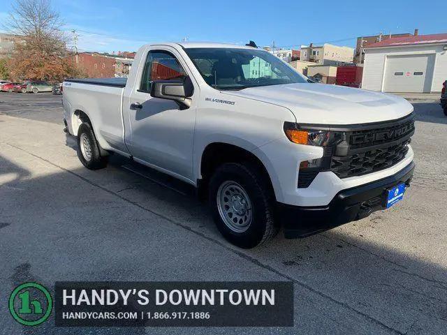 2024 Chevrolet Silverado 1500 4WD Regular Cab Long Bed WT for sale in St Albans, VT