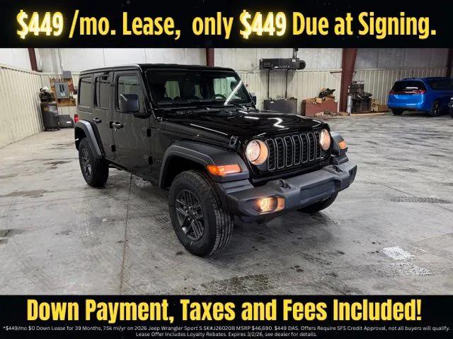 2026 Jeep Wrangler WRANGLER 4-DOOR SPORT S