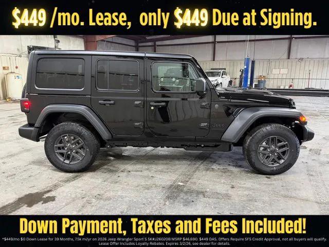 2026 Jeep Wrangler WRANGLER 4-DOOR SPORT S