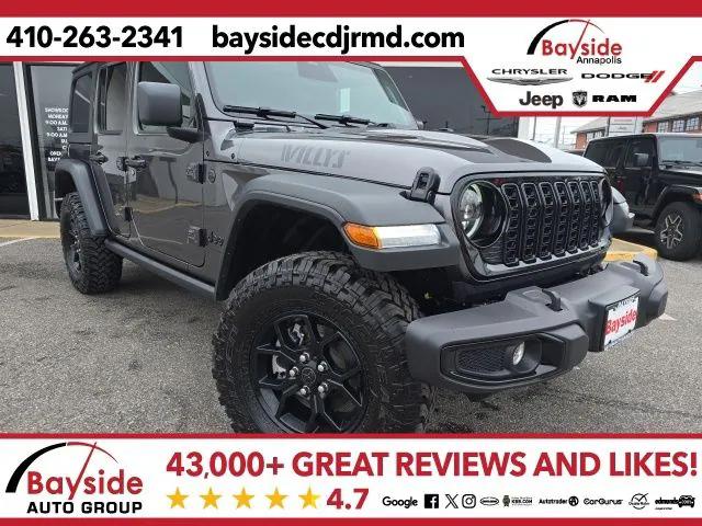 2026 Jeep Wrangler WRANGLER 4-DOOR WILLYS