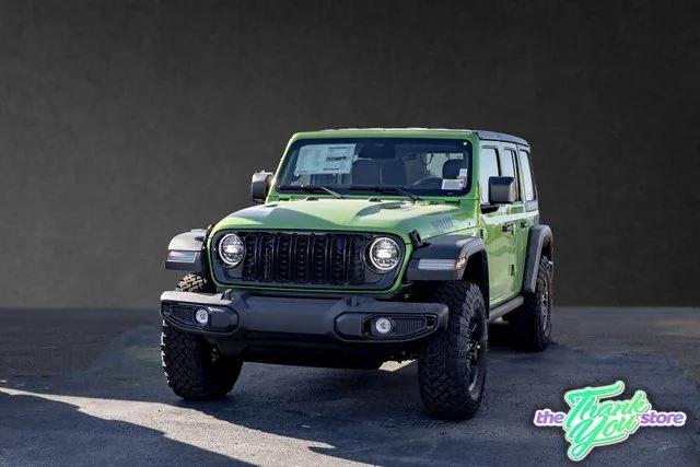 2026 Jeep Wrangler WRANGLER 4-DOOR WILLYS 2026 Jeep Wrangler WRANGLER 4-DOOR WILLYS