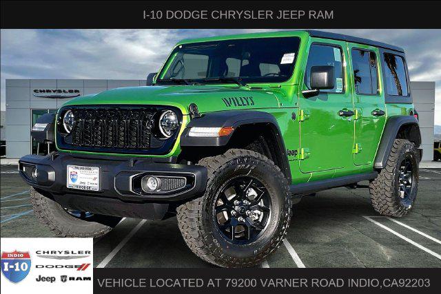 2026 Jeep Wrangler 4-Door Willys 4x4 for sale in Indio, CA